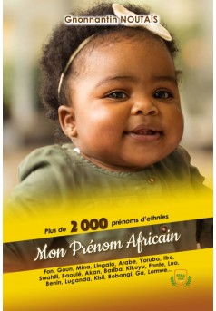 Mon prénom africain - Couverture Ebook auto édité