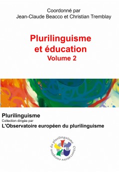 Plurilinguisme et éducation - Volume 2 - Couverture Ebook auto édité