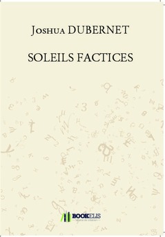 SOLEILS FACTICES - Couverture de livre auto édité