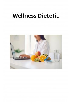 Wellness Dietetic - Couverture Ebook auto édité