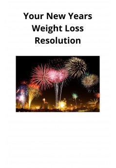 Your New Years Weight Loss Resolution - Couverture Ebook auto édité
