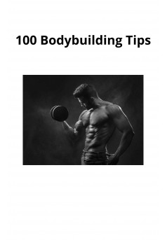 100 Bodybuilding Tips - Couverture Ebook auto édité