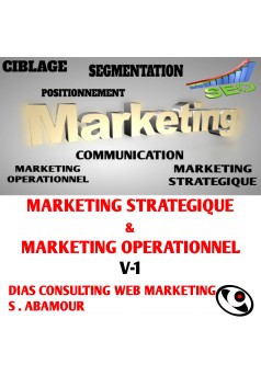 Marketing strategique & Marketing operationnel - Couverture Ebook auto édité