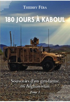 180 jours à Kaboul - Couverture de livre auto édité