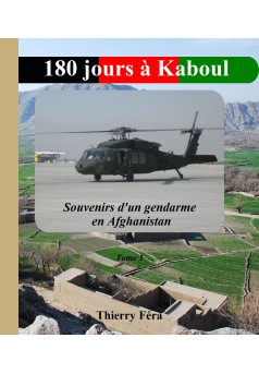 180 jours à Kaboul - Couverture Ebook auto édité