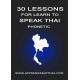 30 Lessons for Learn to Speak Thai Phonetic