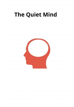 The Quiet Mind - Couverture Ebook auto édité
