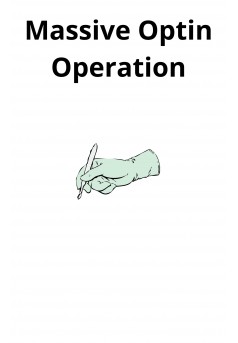 Massive Optin Operation - Couverture Ebook auto édité