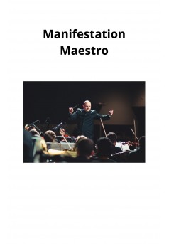 Manifesting Maestro - Couverture Ebook auto édité