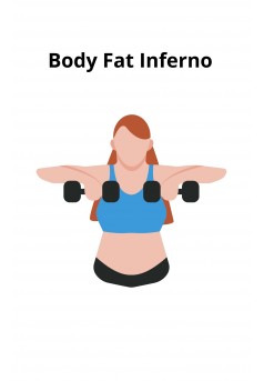 Body Fat Inferno - Couverture Ebook auto édité