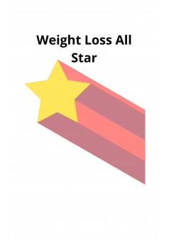 Weight Loss All Star - Couverture Ebook auto édité