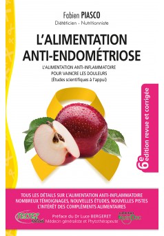 L’alimentation ANTI-Endométriose - Couverture Ebook auto édité