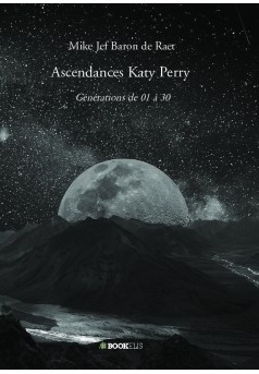 Ascendances Katy Perry - Couverture de livre auto édité
