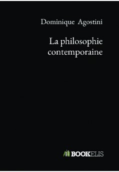 La philosophie contemporaine - Couverture de livre auto édité