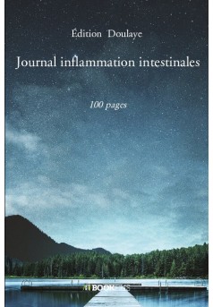 Journal inflammation intestinales  - Couverture de livre auto édité