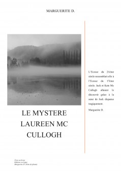 LE MYSTERE LAUREEN MC CULLOGH - Couverture Ebook auto édité