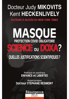 Masque : Science ou Doxa ? - Couverture Ebook auto édité