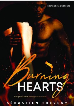 Burning Hearts - Couverture de livre auto édité