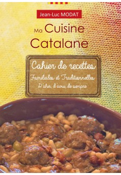 Couverture du livre autoédité Ma Cuisine Catalane