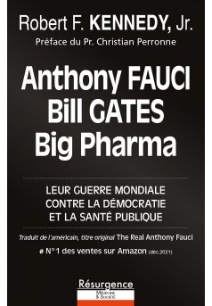 Anthony FAUCI, Bill GATES et Big Pharma - Couverture Ebook auto édité