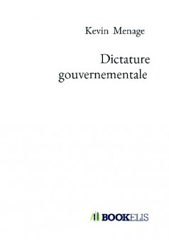 Dictature gouvernementale  - Couverture de livre auto édité