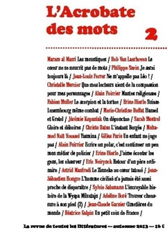 L'Acrobate des mots n°2 - Automne 2013  - Couverture de livre auto édité