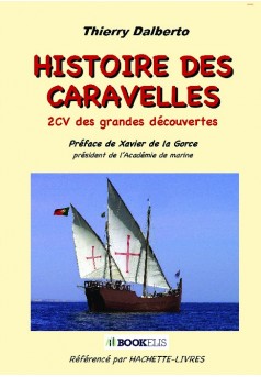 HISTOIRE DES CARAVELLES - Couverture de livre auto édité