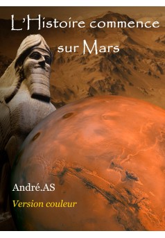 L’Histoire commence sur Mars - Couverture Ebook auto édité