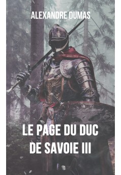 Le page du duc de Savoie III - Couverture Ebook auto édité