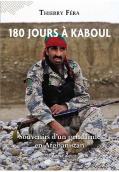 180 JOURS A KABOUL - Couverture de livre auto édité