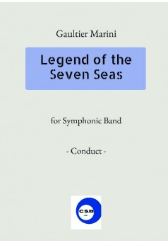Legend of the Seven Seas - Couverture de livre auto édité