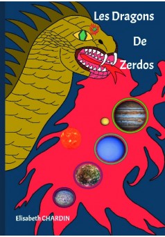 Les Dragons de Zerdos - Couverture de livre auto édité