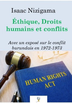 Éthique, Droits humains et conflits - Couverture de livre auto édité