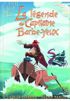 La légende du Capitaine Barbe-Yeux - Couverture de livre auto édité