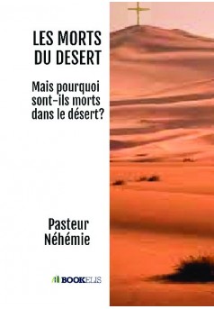 LES MORTS DU DESERT - Couverture de livre auto édité