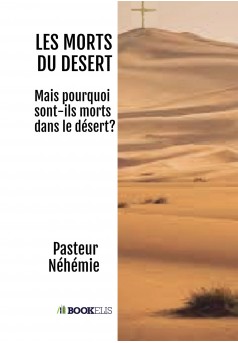 LES MORTS DU DESERT - Couverture Ebook auto édité