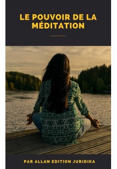Le pouvoir de la méditation - Couverture Ebook auto édité
