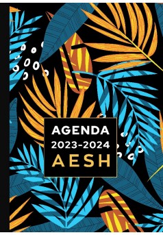 Agenda de bord 2023-2024 - AESH - Couverture de livre auto édité