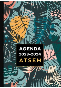 Agenda 2023-2024 ATSEM - Couverture de livre auto édité