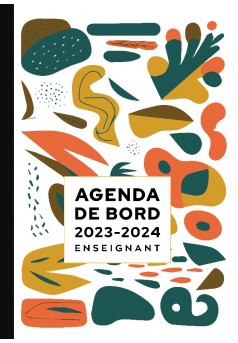 Agenda de bord 2023-2024 Enseignant - Couverture de livre auto édité
