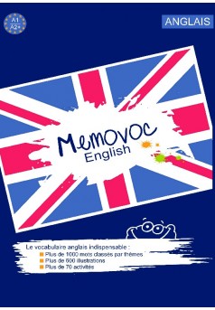 Un cahier de vocabulaire anglais illustré. Tout le lexique de base indispensable !