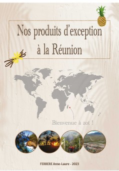 Nos produits d'exception à la Réunion - Couverture Ebook auto édité
