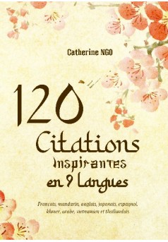 120 Citations Inspirantes en  Langues - Couverture de livre auto édité