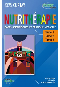 LA NUTRITHÉRAPIE 3 tomes (6e édition) - Couverture Ebook auto édité