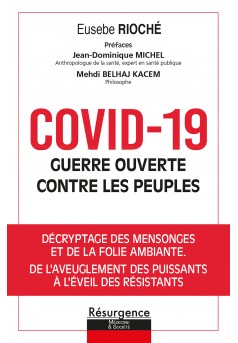 COVID-19 : GUERRE OUVERTE CONTRE LES PEUPLES - Couverture Ebook auto édité