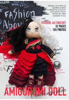 Amigurumi Doll - Patron au crochet inspiration Cruella