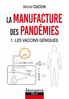 La manufacture des pandémies - Couverture Ebook auto édité