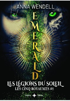 Emerald - Les légions du Soleil - Couverture de livre auto édité