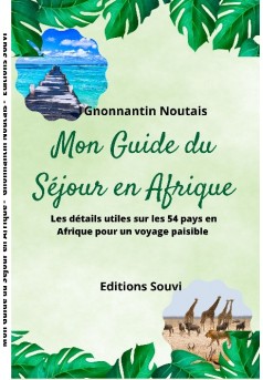 Mon Guide du Séjour en Afrique - Couverture de livre auto édité