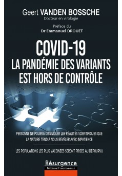 COVID-19 : La pandémie des variants est hors de contrôle - Couverture Ebook auto édité